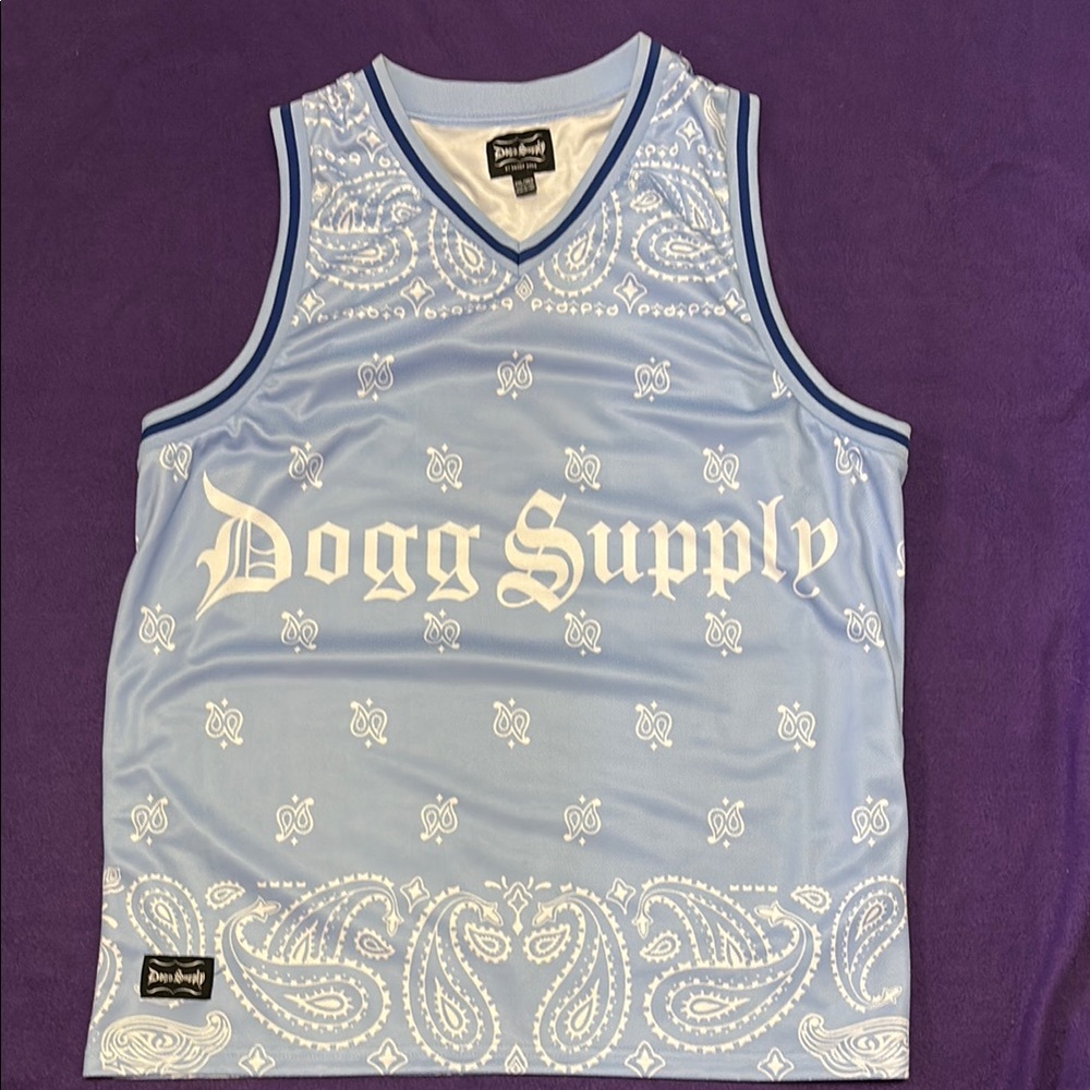 Dogg Supply Light Blue Men's Jersey